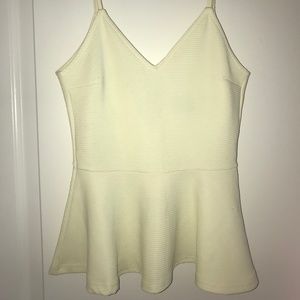 Peplum Tank Top